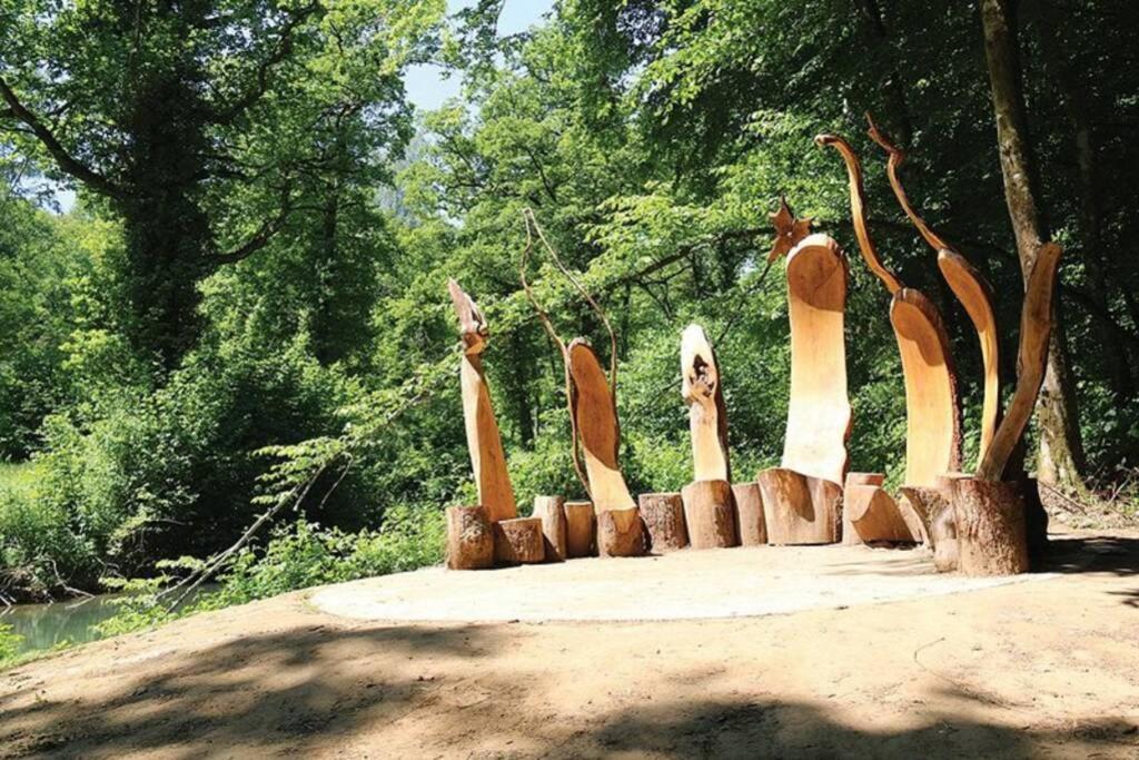 Le repaire des belettes Vallée de Rabais Virton Exterior foto